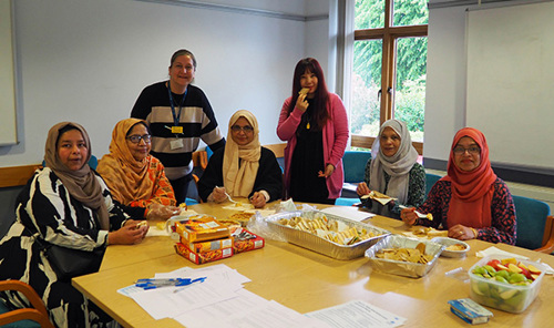 Visitors from our Bangladeshi community